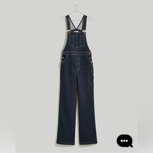 Madewell Perfect Vintage Flare Overall in Haskins Wash